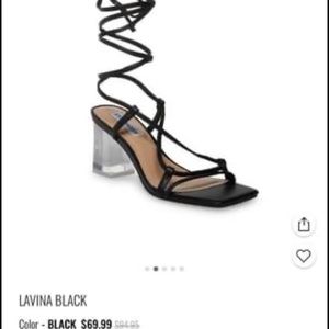 Steve Madden strap up heels. Size 11. Brand new. Never worn.